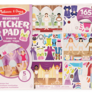 חוברת מדבקות רב פעמיות - הלבשה מבית מליסה ודאג melissa and doug