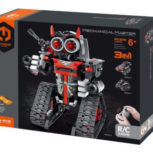 רובוט אדום - מכונית  3 ב-1 על שלט להרכבה מבית iM.Master