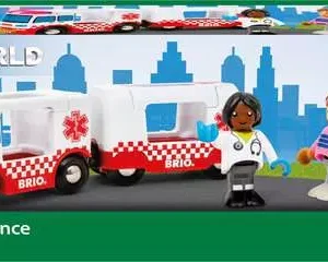 אמבולנס+דמויות מבית בריו Brio