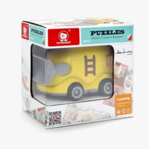 פאזל עץ בתוך בולדוזר 25 חלקים - Top Bright