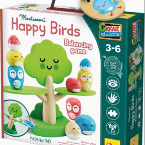 משחק איזון ופאזל - ציפורים שמחות על העץ מבית ליצ'יאני - Lisciani