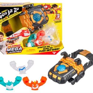 גו ג'יט זו - בובה נמתחת טירוף המטאורים - סטרץ' Mateor madness מגה משגר ידני - Goo Jit Zu