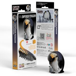 דמות פינגווין קיסרי תלת מימדית מבית יוגי Eugy