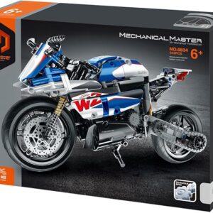 אופנוע כחול לבן להרכבה מבית iM.Master