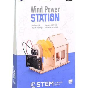 מיני בית מייצר חשמל להרכבה מעץ STEM