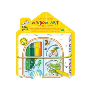 ערכת יצירה וקישוט על חלונות- סט ג'ונגל מבית האקו יוקה