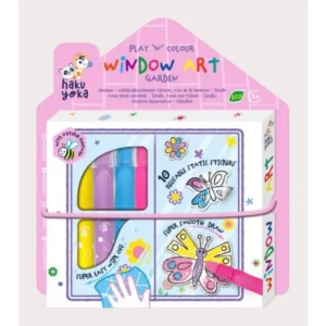 ערכת יצירה וקישוט על חלונות- סט גינה מבית האקו יוקה