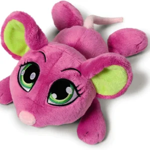 בובת עכבר פרווה ורודה 35 ס"מ NICI