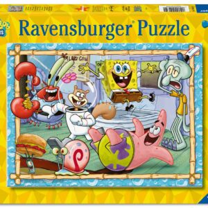 פאזל 200 חלקים - בובספוג - Ravensburger