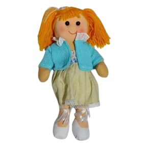 בובת אנושקה- ג'קט תכלת