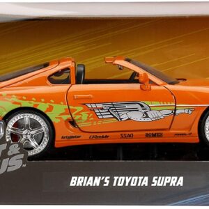 רכב אספנות כתום מסרטי מהיר ועצבני מבית ג'אדה