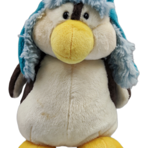 קופת חיסכון- בובת פינגווין פרוותית 20 ס"מ מבית NICI