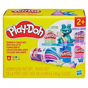 Play-Doh פליידו- ערכת 6 צבעים נוצצים