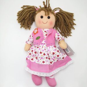 בובת אנושקה- שמלת תותים